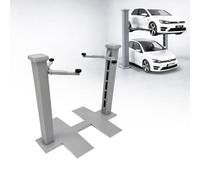 Lifting Platform for 1:18 Vehicle as Kit Car Model Making Diorama Model Display Case for Custom Car Scenes, Display Collections and Gift for Automotive Enthusiasts (Grey)