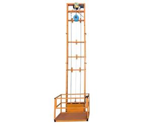 Lifting Platform for Warehouse Management, Loading and Unloading Cargo, Compact Household Elevator for Efficient Vertical Movement