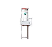 Lifting platform Small Electric Freight Elevator, Household Factory Warehouse Loading and Unloading Guide Rail Freight Lifting Platform