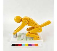 Lifting Posture Demonstration Model, Adjustable Spine Figure for Correct Lifting Technique, Home Gym and Office Health Training Aid(Yellow)