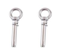 Lifting Ring Expansion Bolt, 2 Pcs 304 Stainless Steel Expansion Lifting Eye Bolt with Ring Concrete Brick Anchor Hook,(M10x170mm)