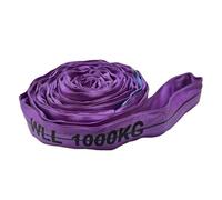 Lifting Round Sling Polyester Endless Lifting Strop 1 Ton - 5 Ton Various Length (1 Tonne, 3 Metre EWL (6M Circ))