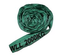 Lifting Round Sling Polyester Endless Lifting Strop 1 Ton - 5 Ton Various Length (2 Tonne, 5 Metre EWL (10M Circ))