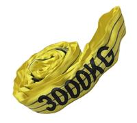Lifting Round Sling Polyester Endless Lifting Strop 1 Ton - 5 Ton Various Length (3 Tonne, 4 Metre EWL (8M Circ))