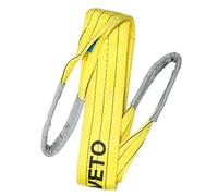 Lifting Sling 3000kg / 3 Tonnes (Size 2m x 90mm - 1 Each) Timco Yellow One Size