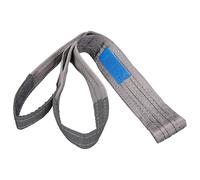 Lifting Sling 4T Capacity 4:1 Security Factor | Heavy Duty PES Hoist Strap for Machinery/Ship/Construction | Extra Wide 3.9" Flat Webbing 1 - Piece Weave (5m（16.40ft）)