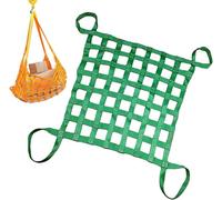 Lifting Sling,Lifting Cargo Net, Slings Hanging Straps, Loading Benches(2X2m(Mesh10cm))