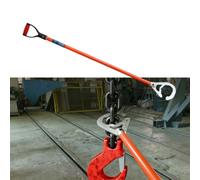 Lifting Slings Chain Grabber, Cargo Retriever, Heavy Duty Grabber Tool - 220 Pound Pull, Cargo Towing Pole for Pushing/Pulling of the Hoisted Goods(B 128cm)