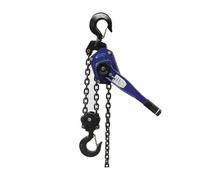 Lifting Tool 1.5T 2T .5m Household Manual Ratcheting Lever Chain Hoist Block Hand Tensioned Wire Rope Device Hook Mount(1.5T)