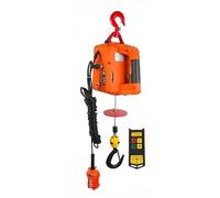 Lifting Tool 100-500kg Household Small Lifting Micro Electric Hoist For Home Decoration, Production Workshop, Portable Crane engine crane(Exclusive remote,200 Kg)