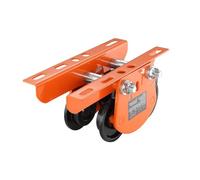 Lifting Tool Electric Hoist Manual Trolley 0.5/1 Ton Capacity For PA200 PA250 PA300 PA400 PA500 Push Beam Trolley With Dual Wheels Electric Hoists(1T 2.68-4.33in)