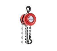 Lifting Tool Hand Chain Hoist, 2200 Lbs /1 Ton Capacity Chain Block,Manual Hand Chain Block, W/Industrial-Grade Steel Construction engine crane(For 3M TypeA)