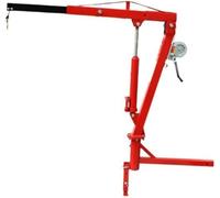 Lifting Tool Hoist with Hook Lifting Cranes 500Lb Pickup Truck Hydraulic Pwc Dock Jib Engine Hoist Crane Hitch Mount Lift 2" Hitch Mount Red