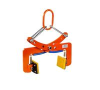 Lifting Tool Vertical Stone Clamps Heavy Duty Granite Slab Carrying Lifter Equipment for Lifting Transporting Concrete Adjustable(4-18mm)