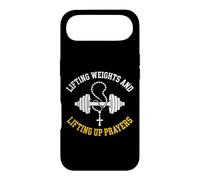 Lifting Weights And Lifting Up Prayers Christian Bodybuilder Case for iPhone Air