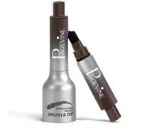 Liftique - Instant Brow Brush, Liftique Brow Brush, Pagevine Brows Fection 4d Eyebrow Pen, 2.0 Pagevine Brushs and Dip, Long Lasting Waterproof (Chocolate)