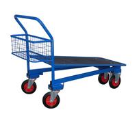 LiftMate Heavy Duty Platform Trolley, Cash & Carry Cart, 500kg Capacity, Nesting Stock Trolley
