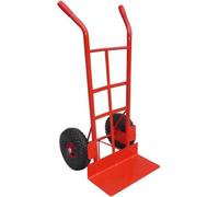 Liftmate Heavy Duty Sack Truck Barrow For Rough Terrain, Hand Trolley With Large Plate & Pneumatic Wheels, 450Kg Capacity