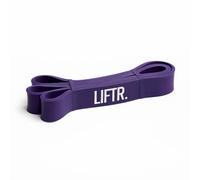 LIFTR Resistance Band Heavy | Black | 100% Natural Latex Loop Band | Pull-Up Assist & Strength Training | 208cm | Advanced & Heavy Duty