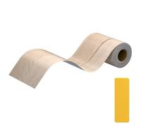 Lifuncren 10M Woodgrain Patterned Duct Tape, Wood Effect Repair Adhensive, Self-Adhesive Wood Grain Repair Tape, Imitation Woodgrain Wallpaper Border for Skirting Board, Doors, Floors (Maple Grain)