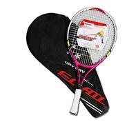 Lifup Sports Kids Recreational Tennis Racket, 23 Inch Tennis Racquet Best Starter Kit for Kids Age 12 and Under with Racket Cover Red 23 Inch