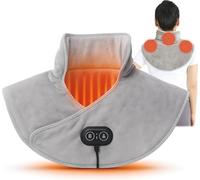 Lifweb Grishay ThermaEase Pro, 2025 New Thermaease Pro Portable USB Heating Pad for Neck and Shoulder, 3-Temp & 3-Massage Modes, Fast Heat in 60s, Auto Shut-Off,Christmas Gifts for Parents (Gray)