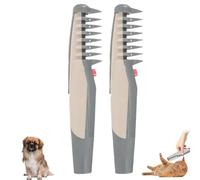 Lifweb Mataway E-Comb, 2 In 1 Electric Pet Dog Grooming Combs Hair Trimmer,Petsboro Mataway E-Comb, Electric Pet Hair Knot Remover, For Dogs Puppies Cats(2pcs)