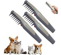 Lifweb Mataway E-Comb, Glosrity Mataway E-Comb for Dogs & Cats, 2025 New 2-in-1 Electric Pet Grooming Tool, Hair Trimmer & Knot Remover for All Breeds (1 Pc) (3pcs)