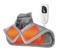 Lifweb Thermaease Pro, Therma Ease Pro, Electric Neck and Shoulder Heating Pad, 2025 New Electric Heating Pad with 6 Temp & 4 Timer Settings, Heated Shoulder & Neck Wrap Warmer for Men Women (Gray)
