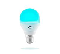 LIFX Mini [B22 Bayonet Cap] Wi-Fi Smart LED Light Bulb, Adjustable, Multicolour, Dimmable, No Hub Required, Compatible with Alexa, Apple HomeKit and the Google Assistant, 1 Count (Pack of 1)