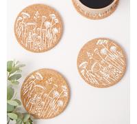 LIGA Cork Coaster - Flowers