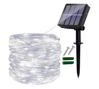 Ligarko 120LED Solar Fairy Lights, 1 Pack 14M Garden Lights. Cold White