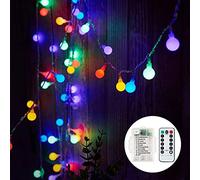Ligarko Fairy Lights Battery, 7M 60 LED Globe String Lights with 8 Modes