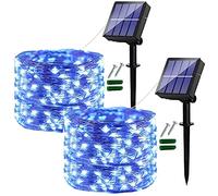 Ligarko Solar Fairy Lights, 2Pack Total 240 LED/24M Solar Garden Lights.