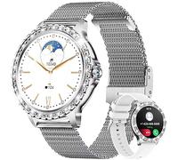 LIGE Smart Watch for Women, Bluetooth Call 1.32" Ladies Fitness Watch with Oxygen/Heart Rate Monitor Pedometer, IP67 Waterproof Sports Smartwatch Compatible for Android iOS Phones (BW1845B)