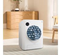 Ligebul Cat Litter Box Curtain, Cat Waste Box Door Flap Self Cleaning Boxs Door Curtain for Automatic Litter Robot （Curtain Only）