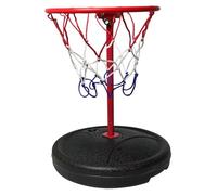 Ligeinsrk 1 Set Pool Basketball Hoop Floating Pool Basketball Hoop Poolside with 1 Net Ball & Inflator for Kids & Adults Swimming Hoops Toys for Kids Adults