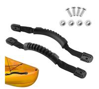 Ligeinsrk 2Pcs Kayak Handles, 1 x 11 Portable Sturdy Plastic Ergonomic Kayak Carry Handles Replacement for Boat Accessories, Handle