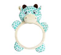 Ligeinsrk Baby Plush Cartoon Deer Shape Car Mirrors Back Seat Driving Shatterproof Clear Rear View of Your Newborn Infant in The Backseat MirrorsShatterproof Rearview Mirror