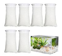 Ligeinsrk Filter Socks, 6pcs 4inch Ring Honeycomb Filter Socks, Aquarium Bags for Saltwater Aquarium, Freshwater, Fish Tank