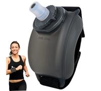 Ligeinsrk Hand Held Water Bottle for Runners, 200ml/7oz Portable Running Bottle Handheld Reusable Leak Proof Silicone Sports Water Jug for Travel Camping Cycling, Hand Held for Runners, Handheld