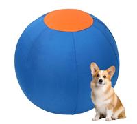 Ligeinsrk Herding Ball for Dogs 18inch PVC Herding Ball with Zippered Polyester Cover Scratch Resistant Interactive Toy for Small, Medium & Large Sized Dogs, Dog