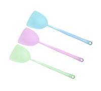 Ligeinsrk Plastic Fly Swatter Manual fly Control Swat Strong Heavy Duty Flyswatter with Long Handle 3PCS swatter