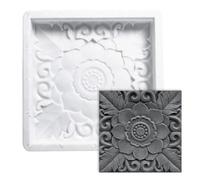 Ligeinsrk Square Paving Mould Garden Concrete Molds Stepping Stone Path Maker for Walkway Pavement Concrete Moulds