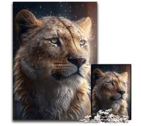 Liger in The Rain 1000Pc Adults Jigsaw Puzzle Difficult Puzzles for Adults Challenging Brain Teaser for Teenagers, Family Game Night Fun 50x75CM/19.68x29.52inch