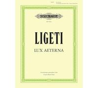 Ligeti: Lux Aeterna for 16-Part Mixed Choir (Vocal Score) (EP5934): Choral Octavo (Edition Peters)