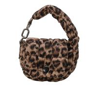 Ligficn Mini Quilted Bag Puffer Handbags Small Nylon Bags Lightweight Carryall Bag Puffy Purses for Women, Leopard, Fashion