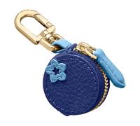 Ligficn Strawberry/Lemon Coin Purse Fruit Charm Change Purse Cute Keychain Mini Pouch Wallet Coin Bag Cute Fashion Accessory for Girl Women, Blueberry, Fashion