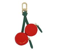 Ligficn Strawberry/Lemon Coin Purse Fruit Charm Change Purse Cute Keychain Mini Pouch Wallet Coin Bag Cute Fashion Accessory for Girl Women, Small Cherry, Fashion