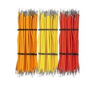 LIGHBIB LED Filament Flexible DC3V 260mm 300mm Edison Bulb Lamp Parts COB LED Diode Decorative DIY,Yellow 2200K,260mm 10pcs